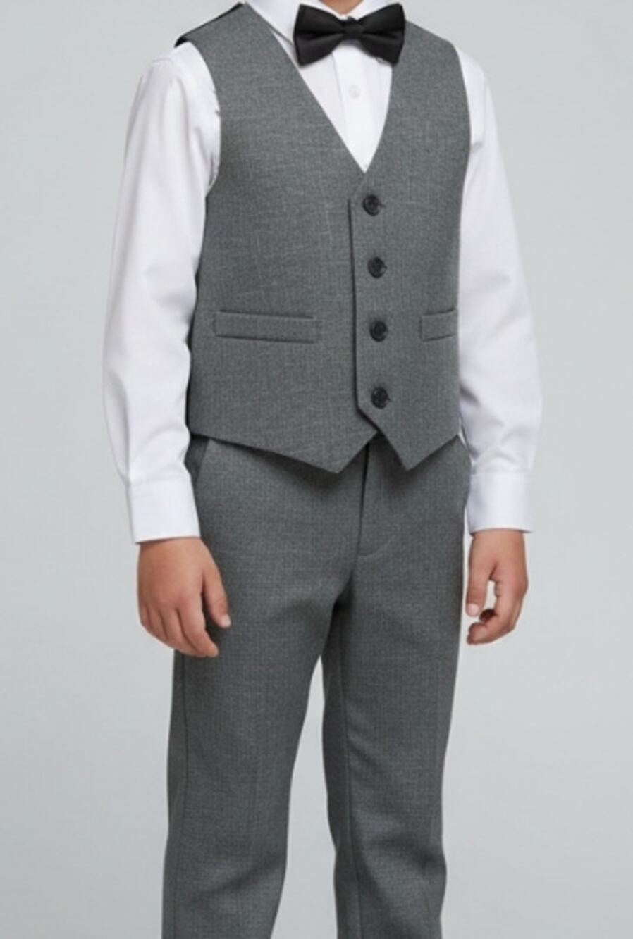 Van Heusen Gray Vest Sz 5 Wedding Ring Bearer